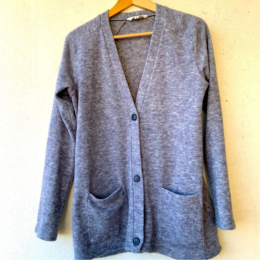 Dagg & Stacey Grey Cardigan